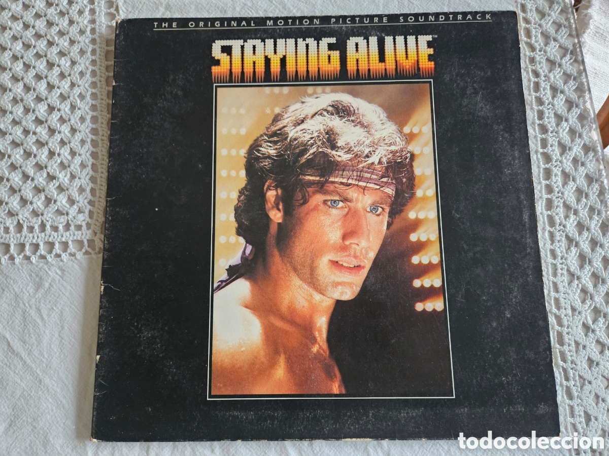 Discos de vinilo: LP Staying Alive BSO - Foto 1