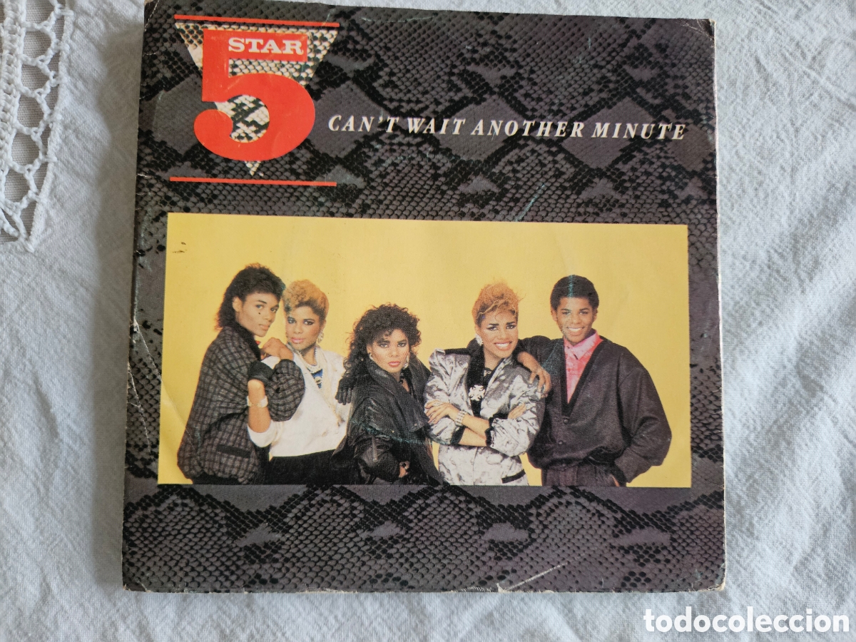 Discos de vinilo: Single Five Star Cant another minute - Foto 1