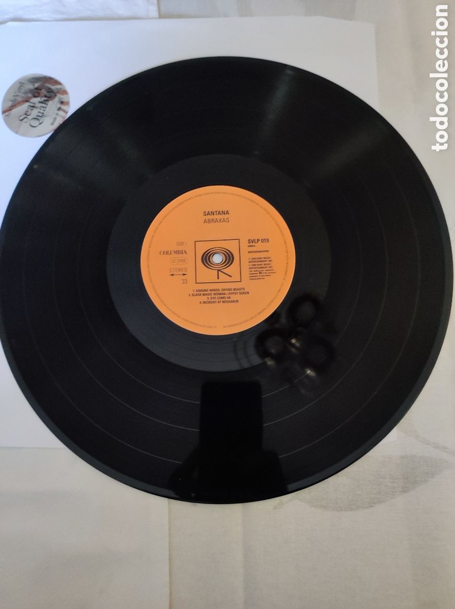 Discos de vinilo: SANTANA - ABRAXAS (UK 1999) - Foto 3
