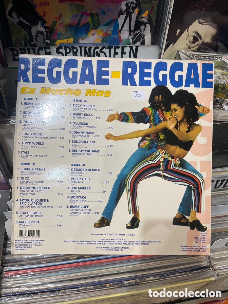 Discos de vinilo: reggae reggae es mucho m&aacute;s peter tosh 2lps - Foto 2