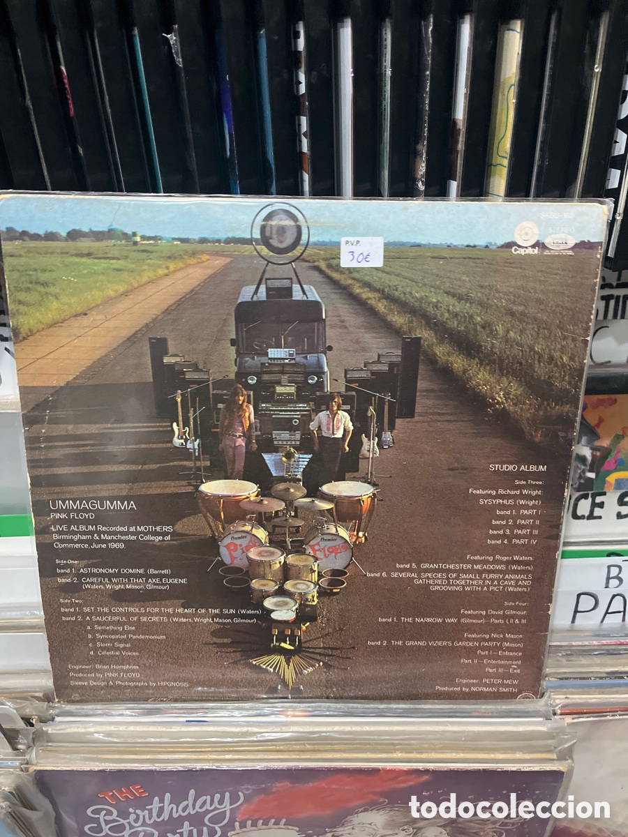 Discos de vinilo: pink floyd ummagumma - Foto 2