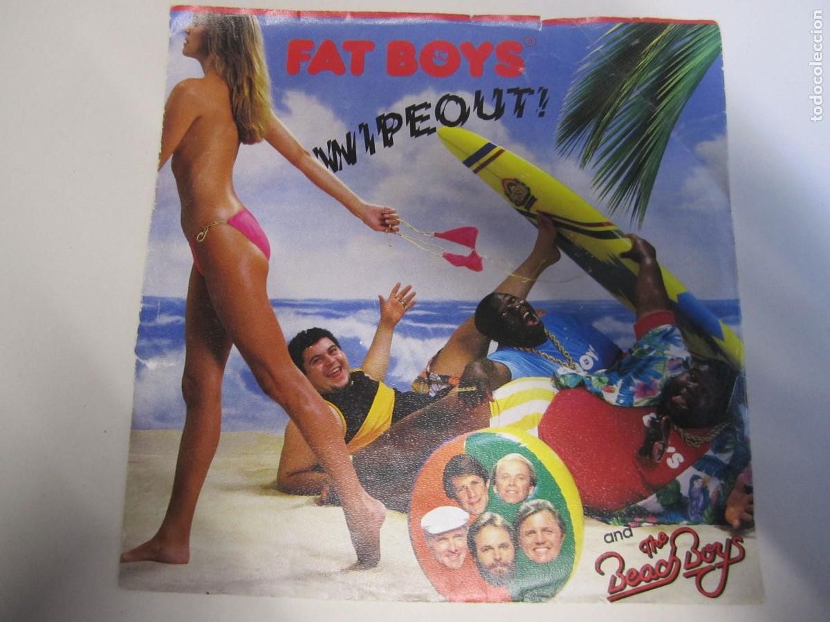 Discos de vinilo: Vinilo Single- fat boys- Wipeout! - Foto 1