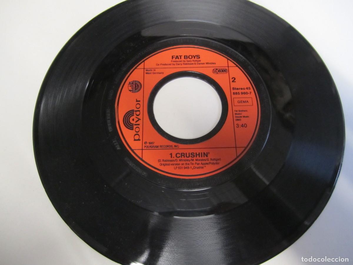 Discos de vinilo: Vinilo Single- fat boys- Wipeout! - Foto 2