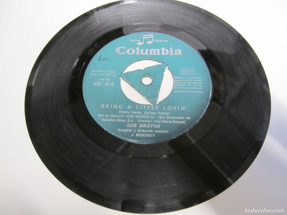Discos de vinilo: Vinilo Single- Los bravos - Foto 2