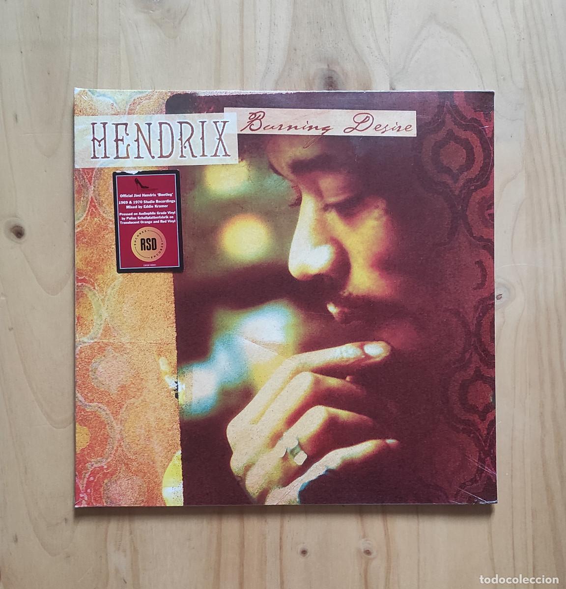 Discos de vinilo: Jimi Hendrix - Burning Desire (2006) 2LP Nuevo - Foto 1