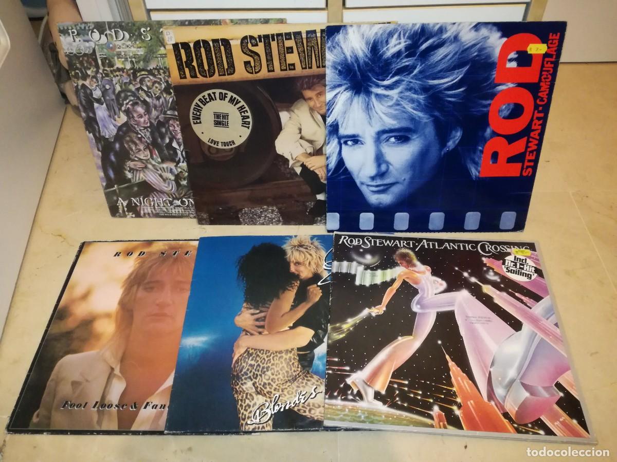 Discos de vinilo: LOTE DE 6 LPs DE ROD STEWART - Foto 1