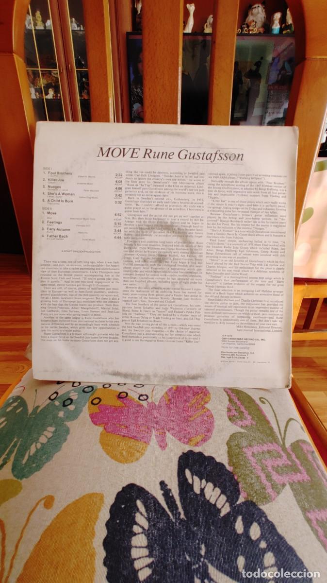 Discos de vinilo: RUNE GUSTAFSSON-LP MOVE - Foto 2