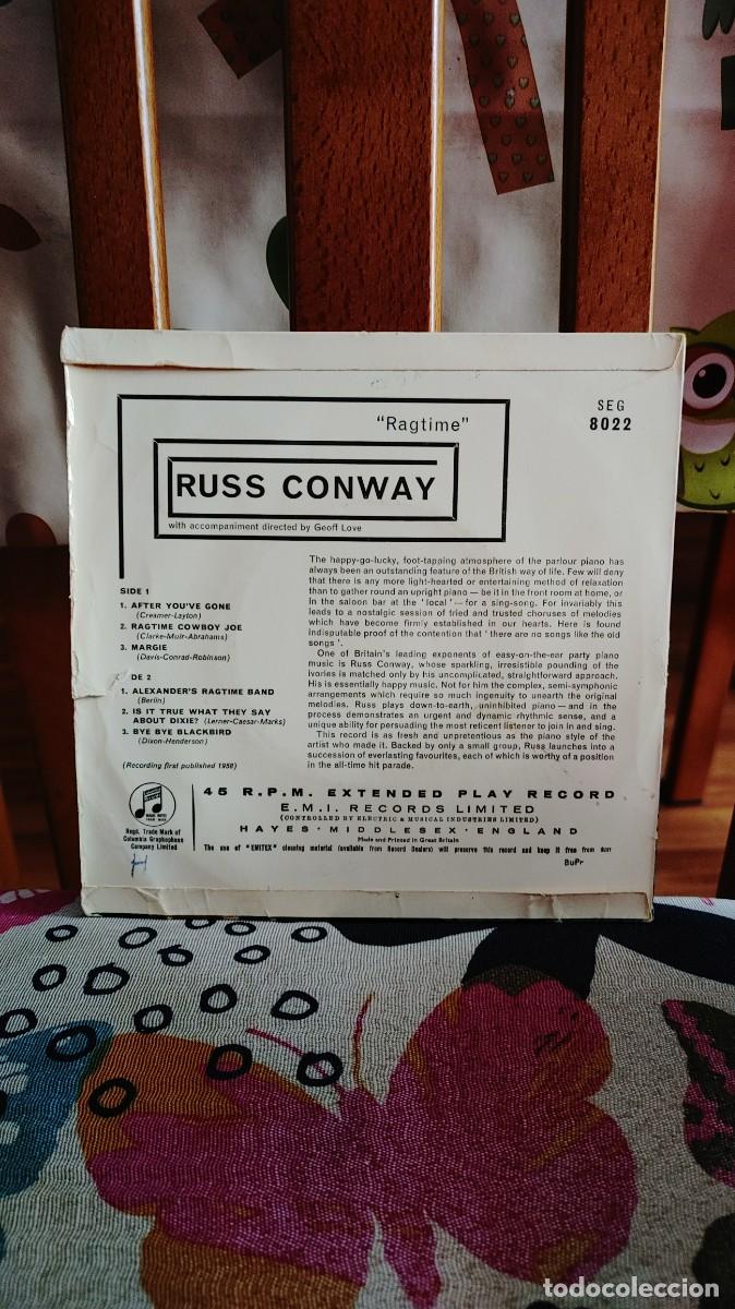 Discos de vinilo: RUSS CONWAY-EP RAGTIME - Foto 2