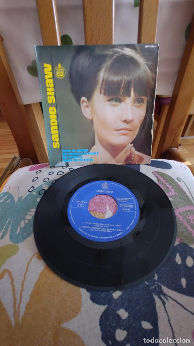 Discos de vinilo: SANDIE SHAW-EP VIVA EL AMOR +3 - Foto 1