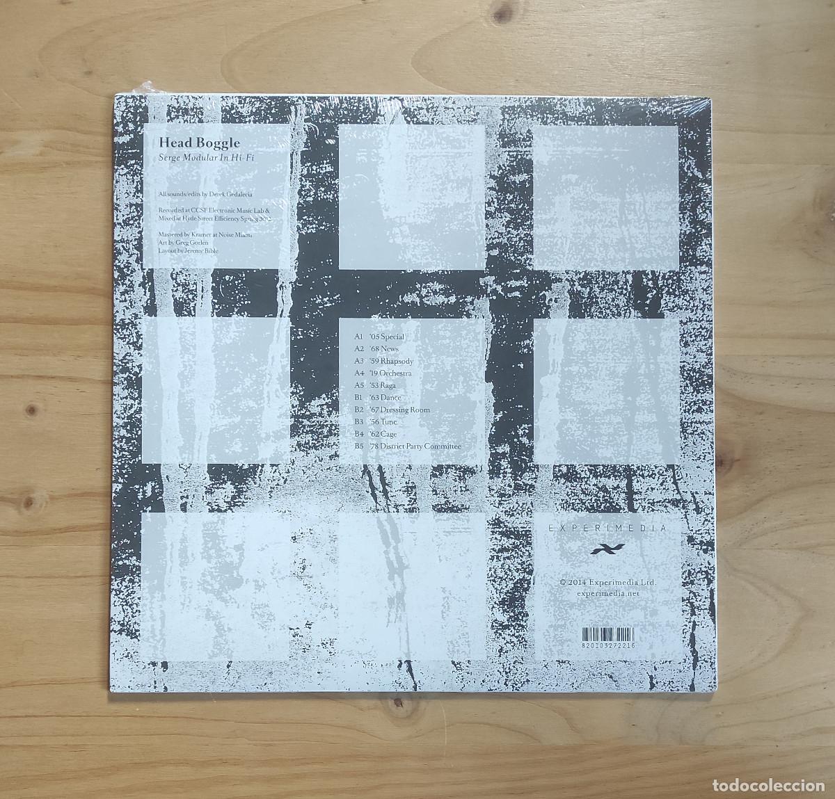 Discos de vinilo: Head Boggle - Serge Modular in Hi-Fi (2014) LP Nuevo - Foto 2