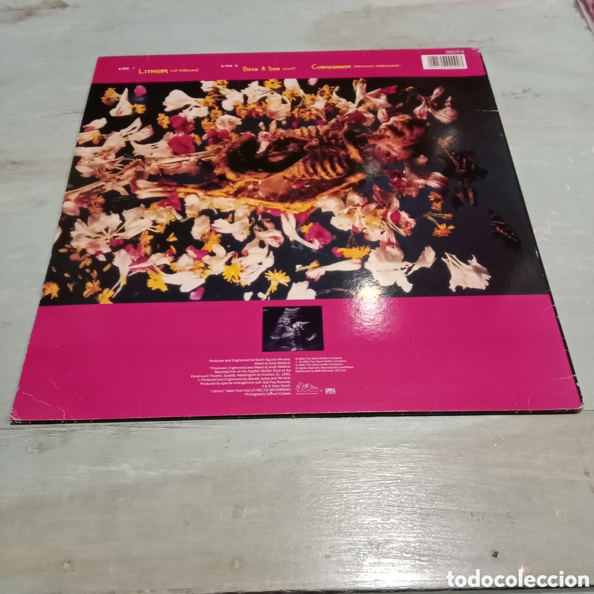 Discos de vinilo: NIRVANA - LITHIUM - PICTURE DISC 12&rdquo; - Foto 2