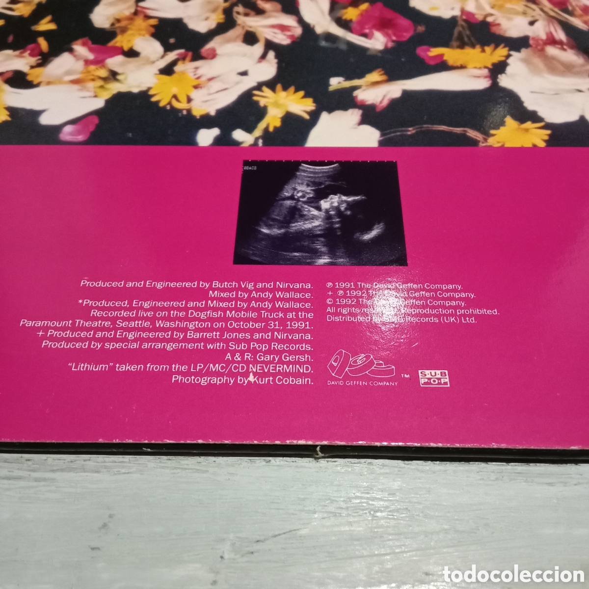 Discos de vinilo: NIRVANA - LITHIUM - PICTURE DISC 12&rdquo; - Foto 4