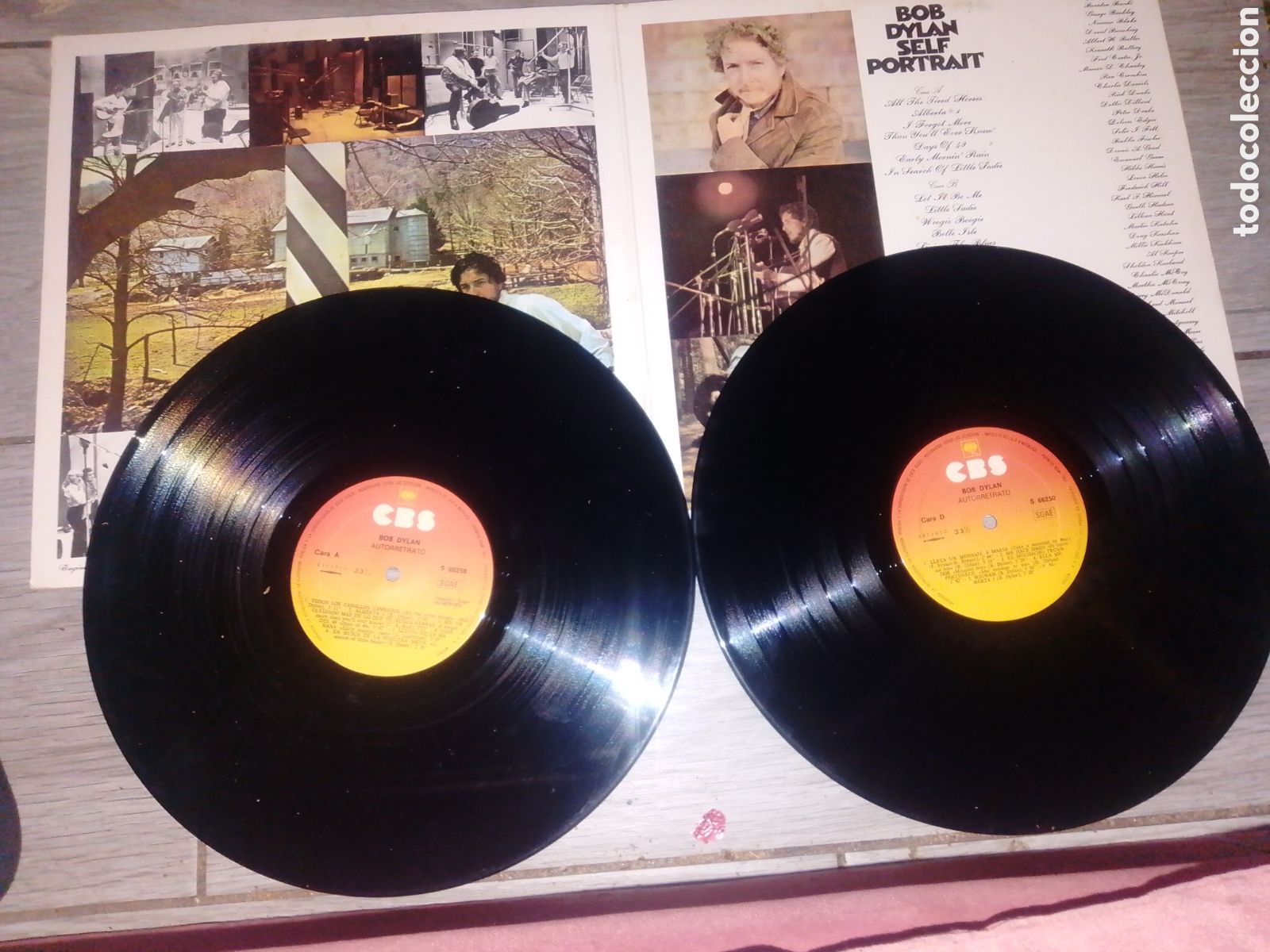 Discos de vinilo: BOB DYLAN - SELF PORTRAIT - SPAIN - CBS - 2LPS - L - - Foto 2