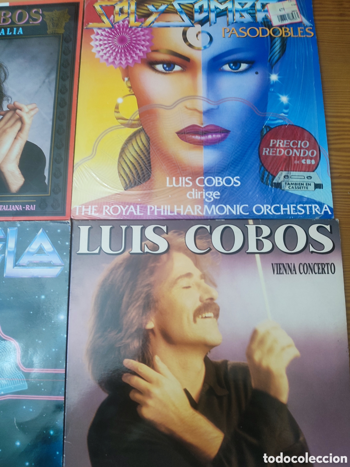 Discos de vinilo: Lote de cuatro discos de vinilo de Luis Cobos - Foto 3