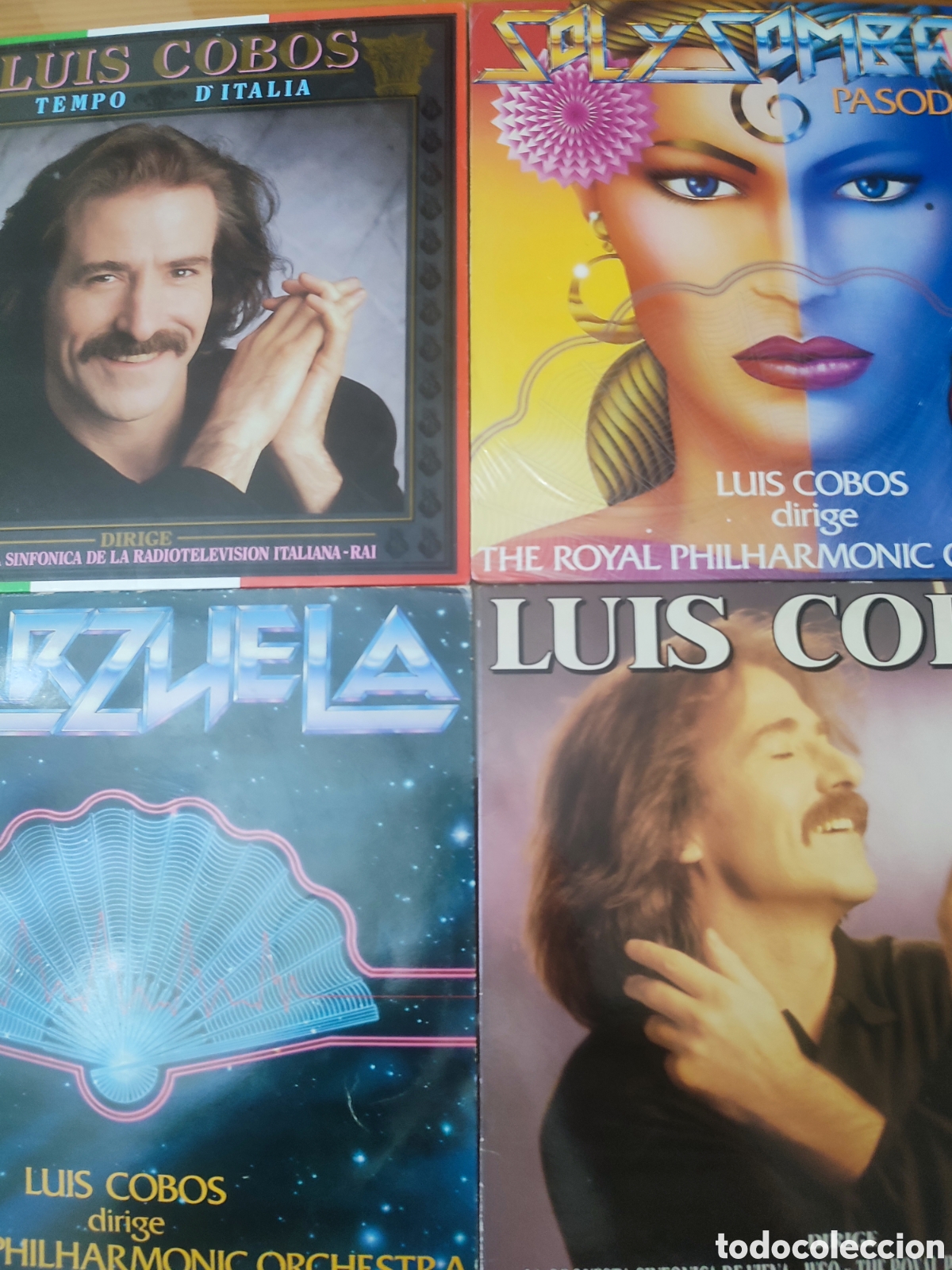 Discos de vinilo: Lote de cuatro discos de vinilo de Luis Cobos - Foto 1