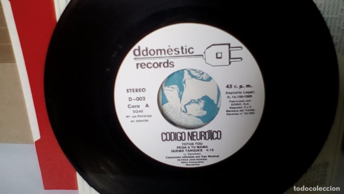 Discos de vinilo: Codigo Neurotico &ndash; Codigo Neurotico . EP 1983 - Foto 5