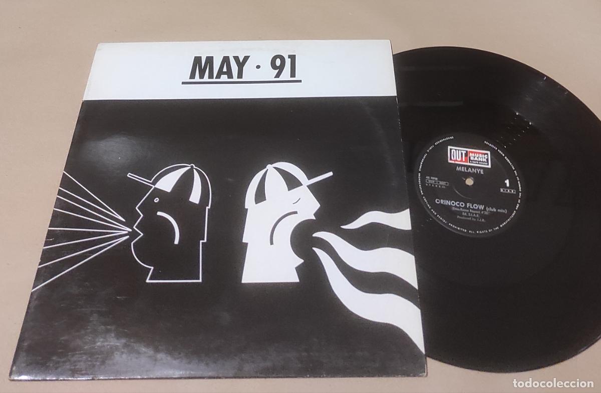 Discos de vinilo: MELANYE - ORINOCO FLOW - MAXI SINGLE 1991 - ED. ITALIA - Foto 1