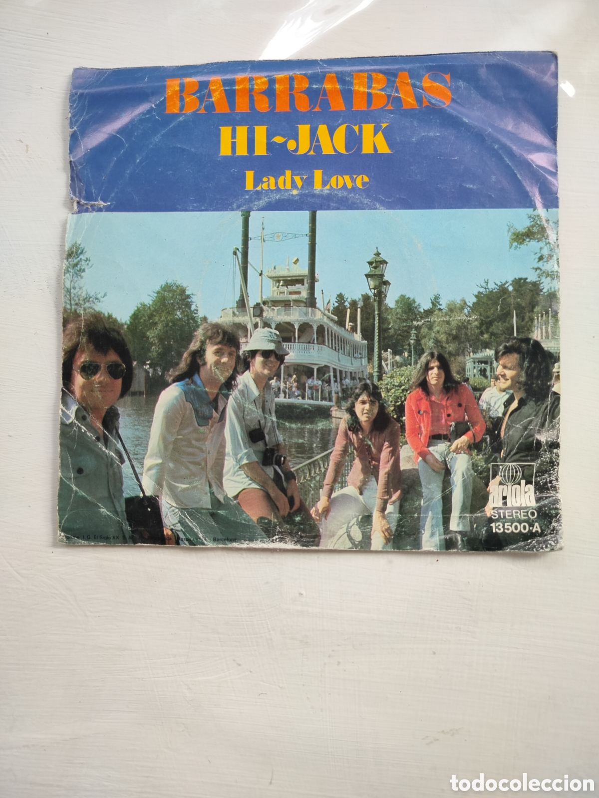 Discos de vinilo: Barrab&aacute;s Single 1974. - Foto 1