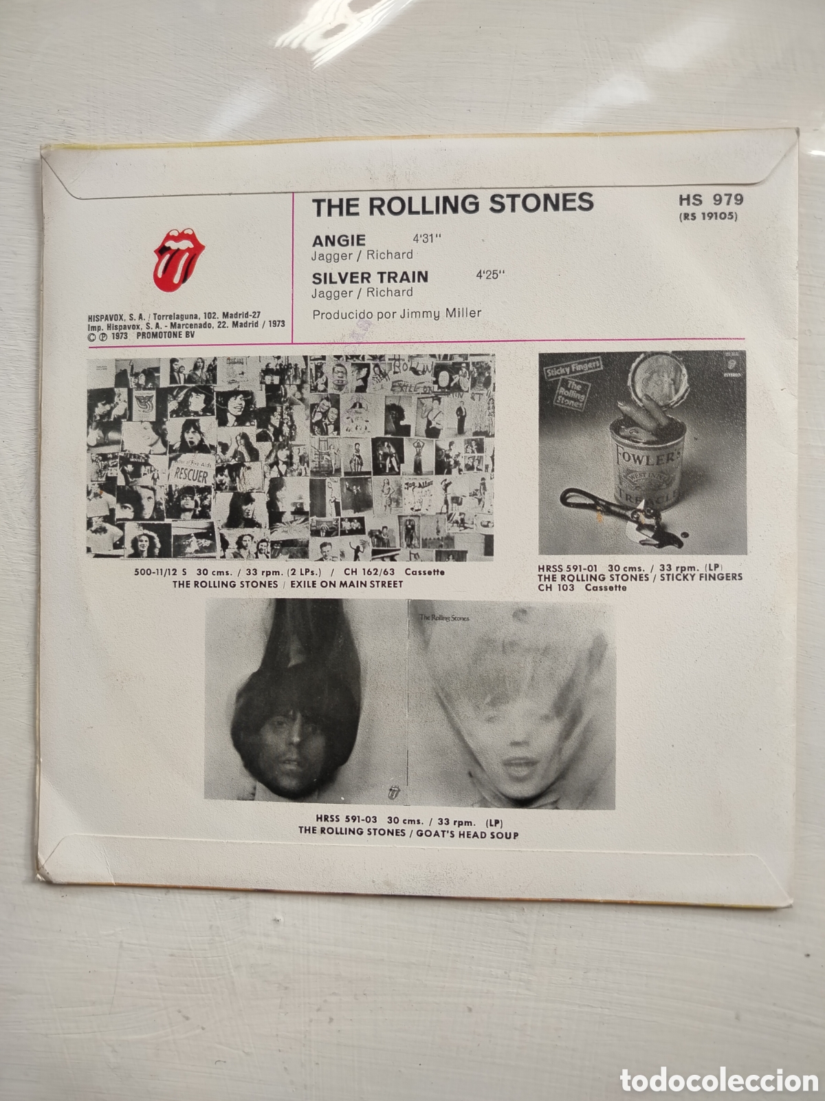 Discos de vinilo: The Rolling Stones Single - Foto 2