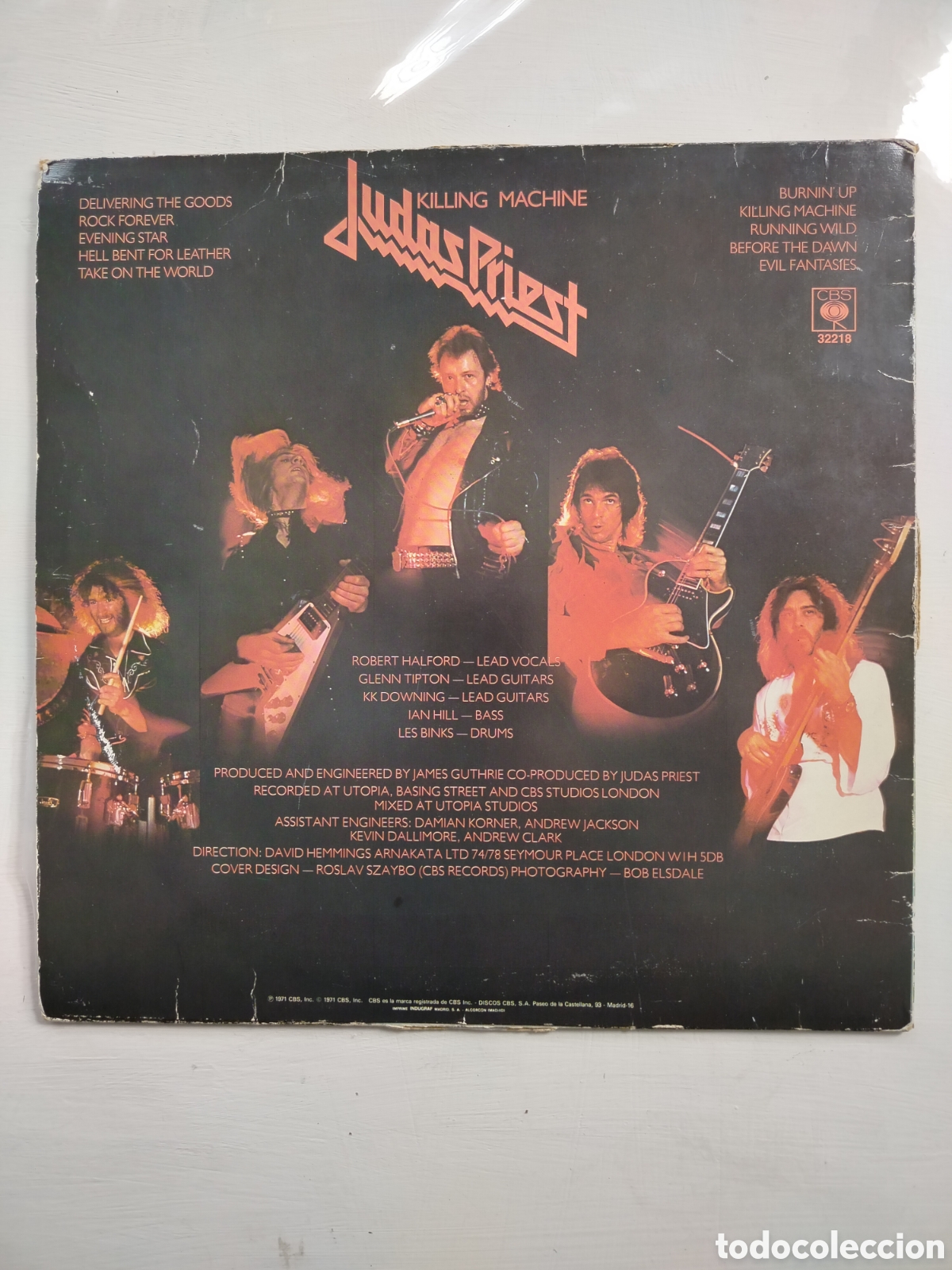 Discos de vinilo: Judas Priest LP 1983. - Foto 2