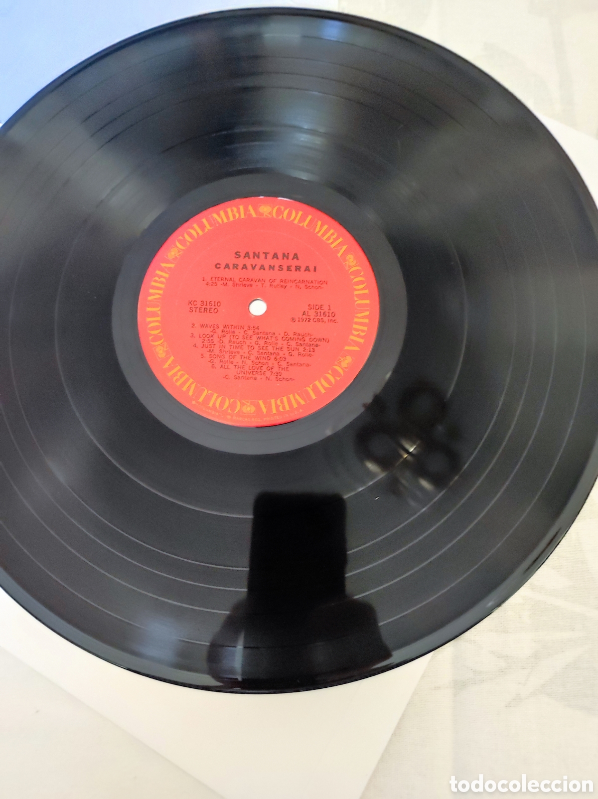 Discos de vinilo: SANTANA - CARAVANSERAI - Foto 4