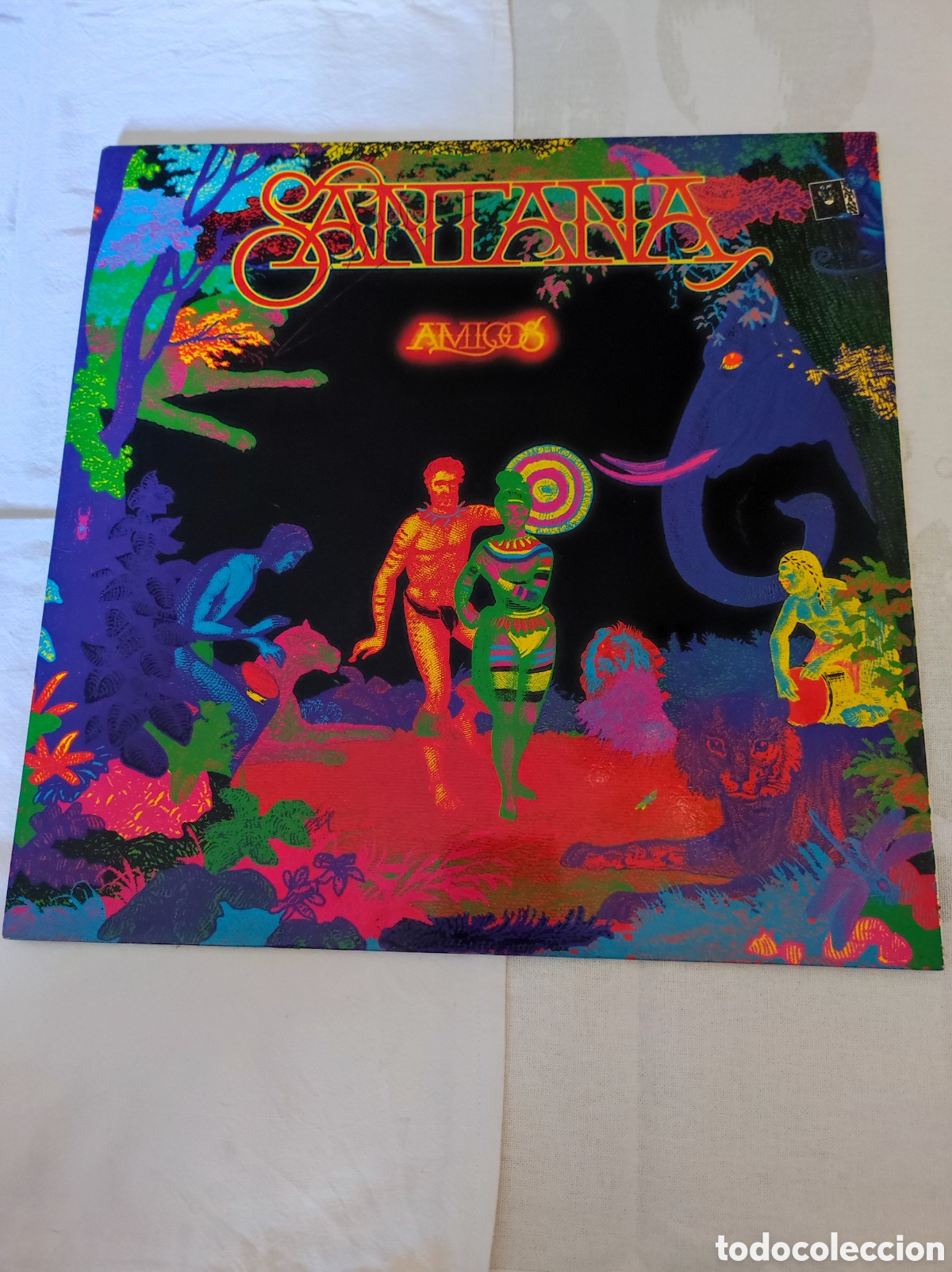 Discos de vinilo: SANTANA - AMIGOS (1976) - Foto 1