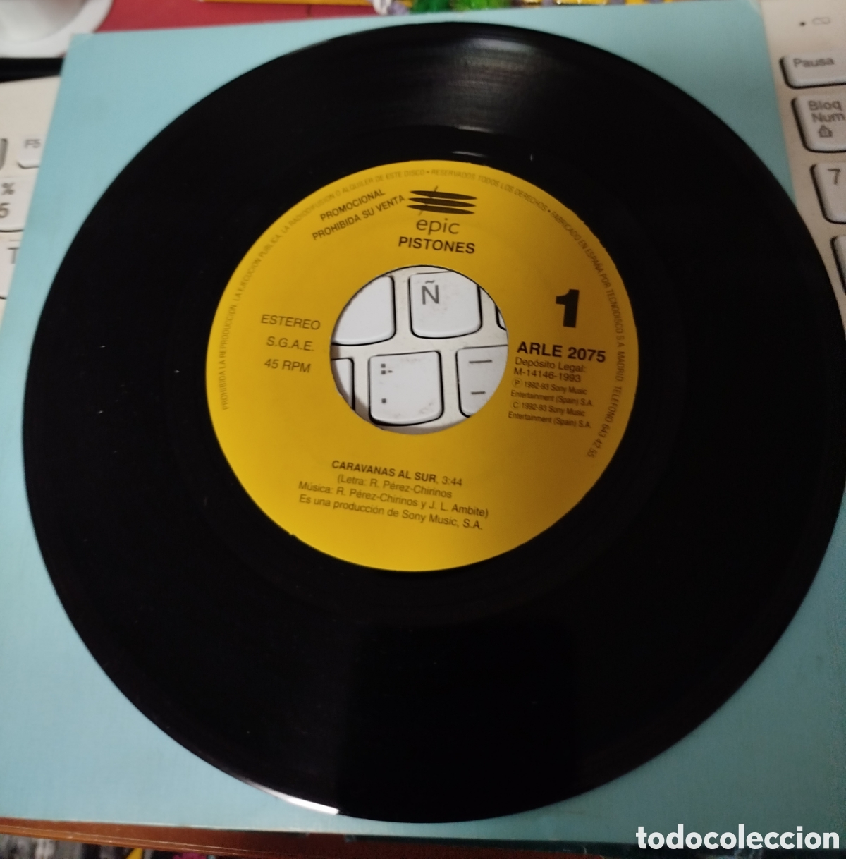 Discos de vinilo: Pistones - caravanas al sur. Promo - Foto 1