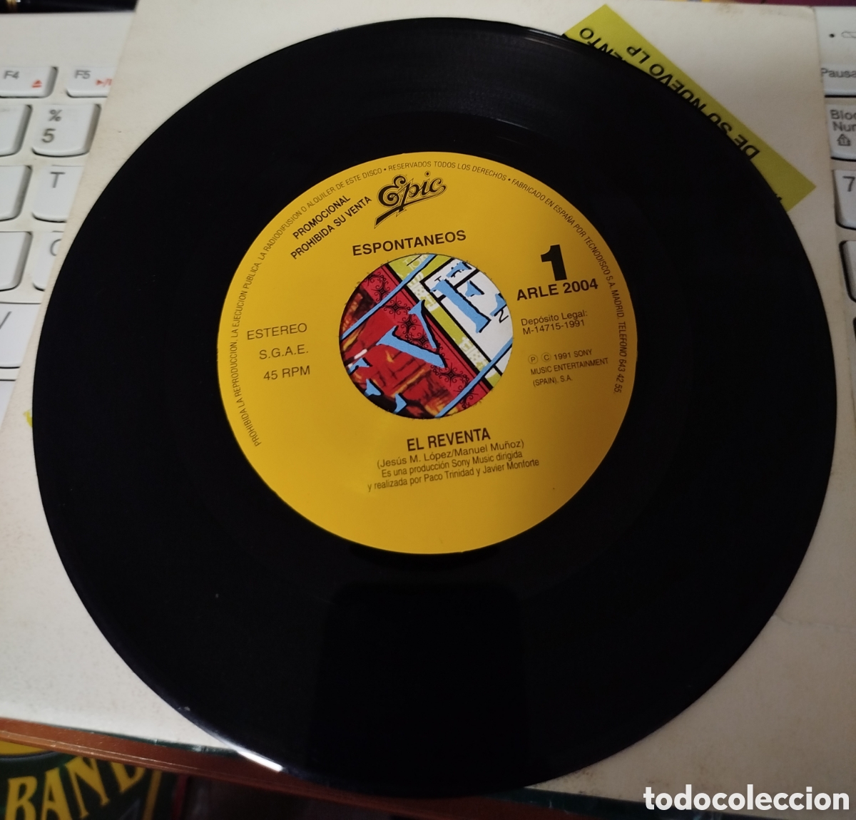 Discos de vinilo: Espont&aacute;neos - El reventa - Foto 2