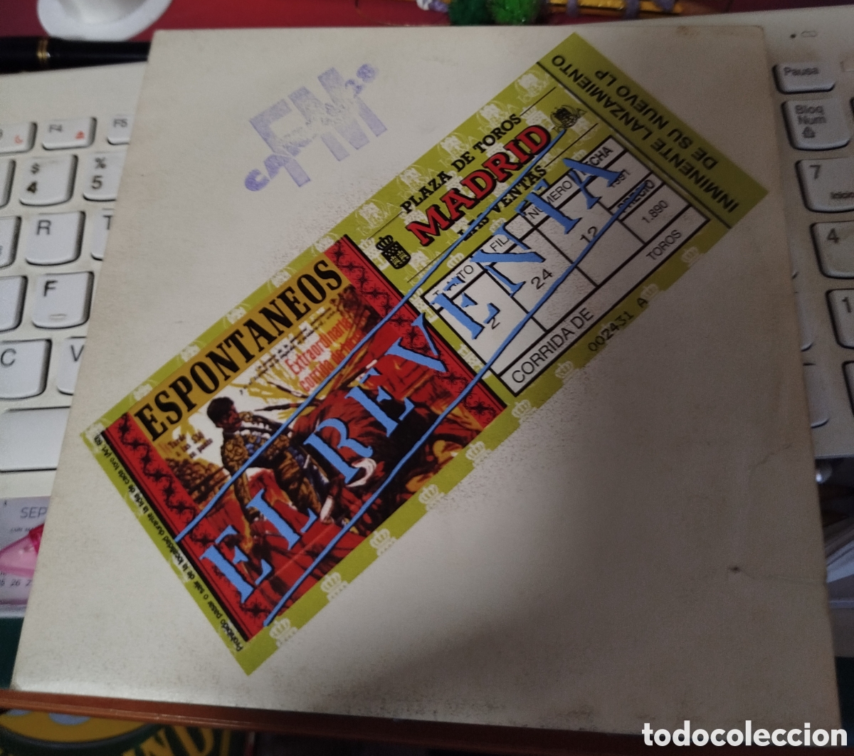 Discos de vinilo: Espont&aacute;neos - El reventa - Foto 1