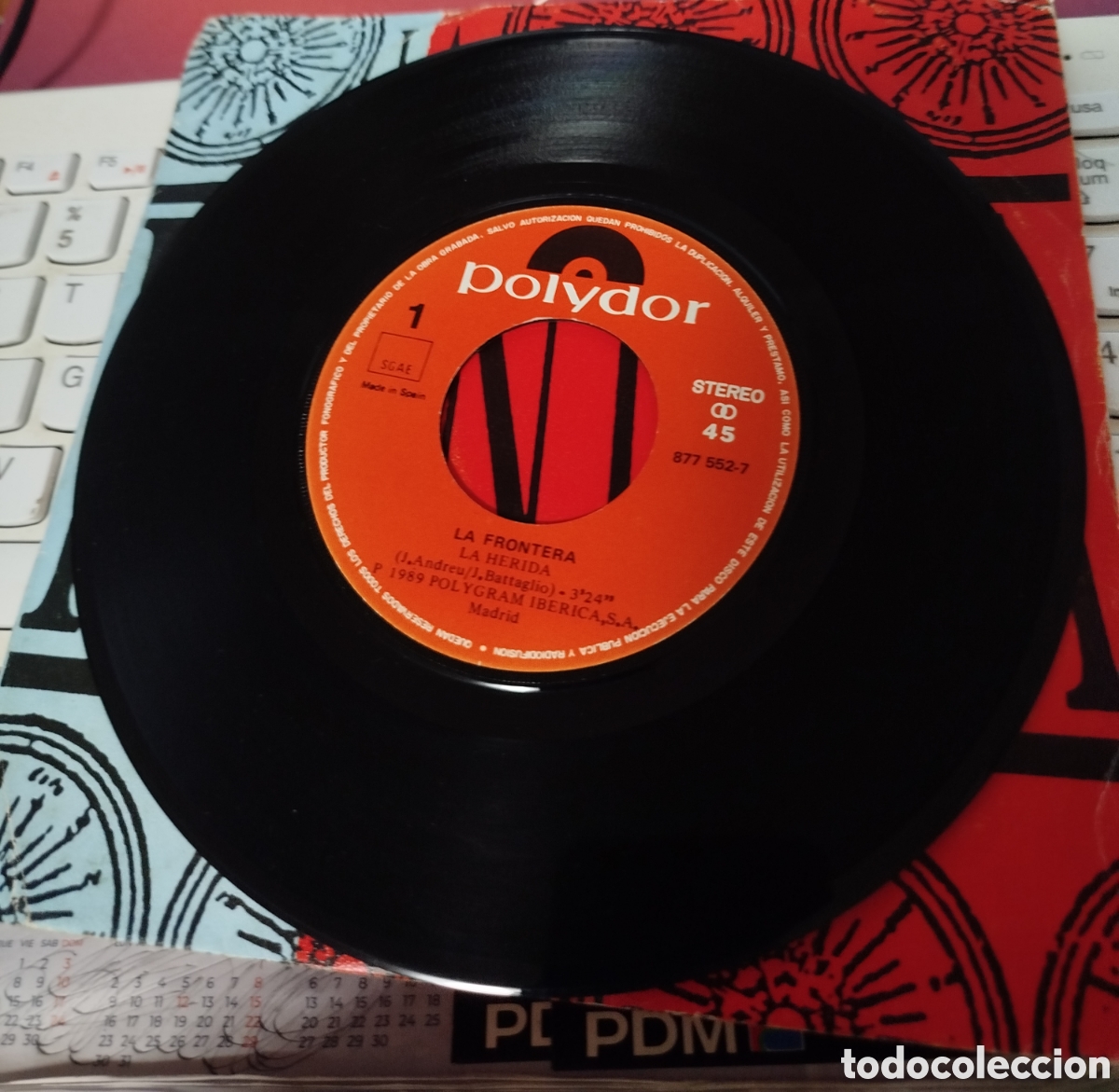 Discos de vinilo: La frontera - la herida - Foto 2