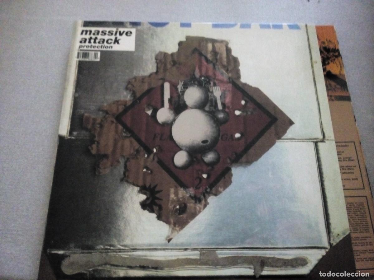 Discos de vinilo: MASSIVE ATTACK PROTECTION LP 180 GRAM INSERTO - Foto 1
