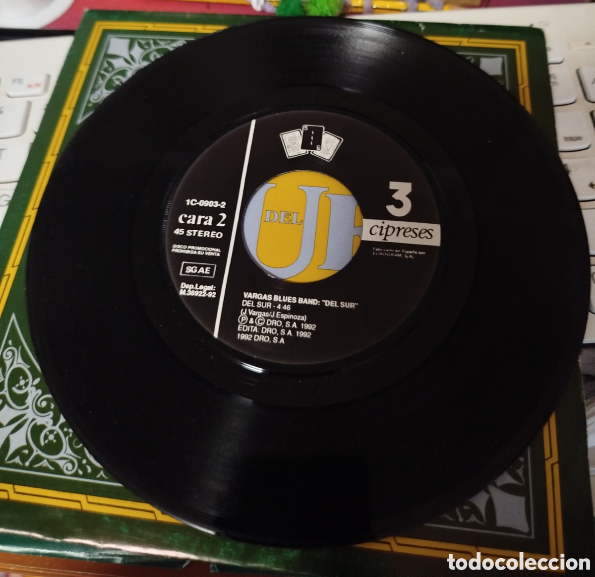 Discos de vinilo: Vargas Blues band - del sur - Foto 2