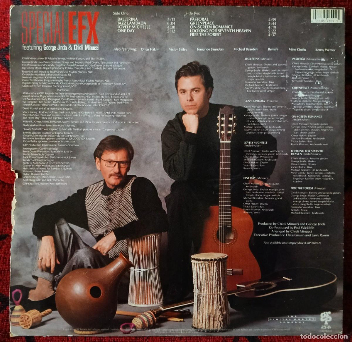Discos de vinilo: SPECIAL EFX ** Just Like Magic ** VINILO LP 1990 - Foto 2