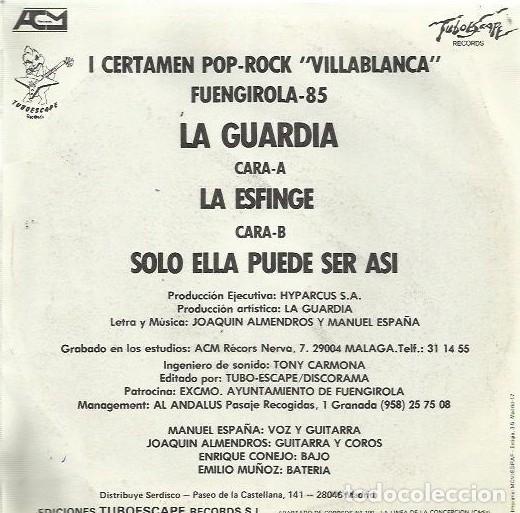 Discos de vinilo: La Guardia &ndash; La Esfinge - Foto 2