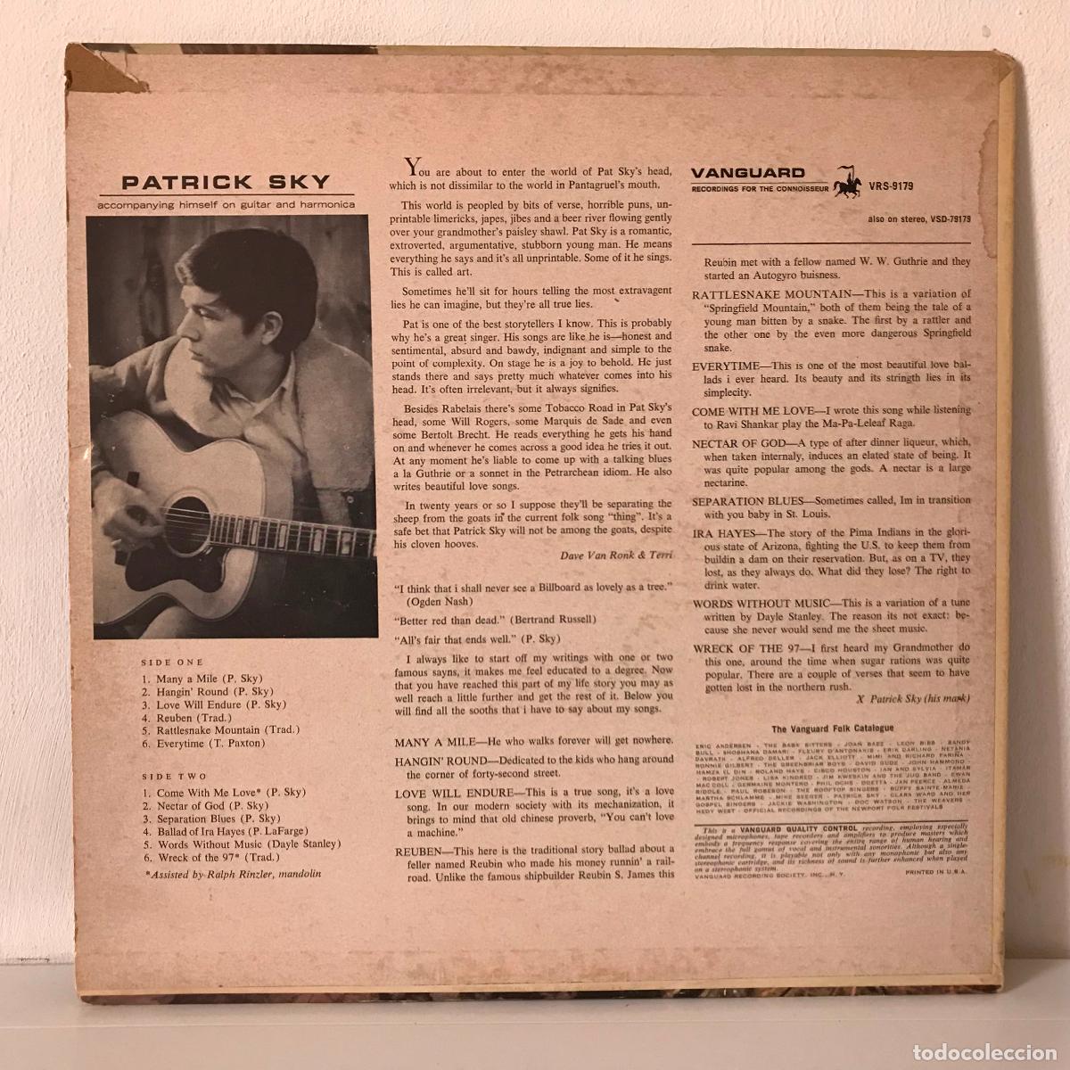 Discos de vinilo: Patrick Sky. LP. USA - Foto 2