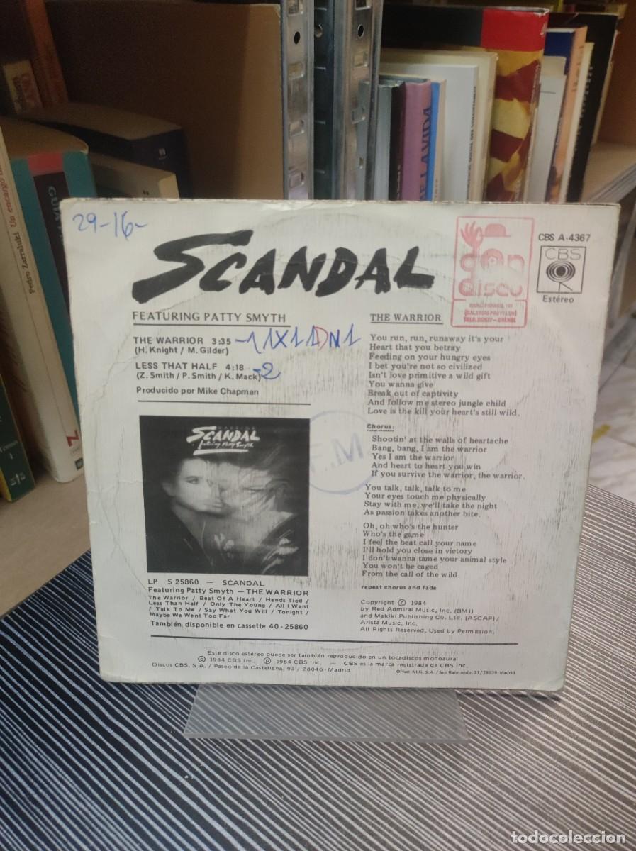 Discos de vinilo: Scandal Featuring Patty Smyth &ndash; The Warrior - Foto 2