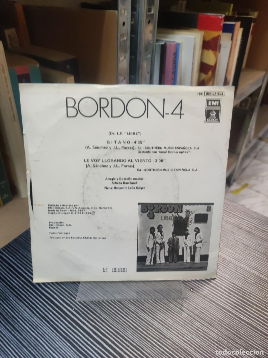 Discos de vinilo: Bordon 4 &ndash; Gitano EMI MUSIC - Foto 2