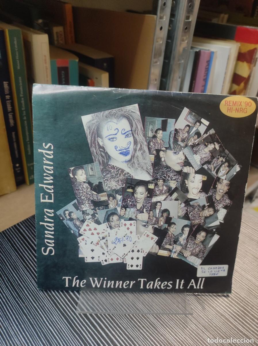 Discos de vinilo: Sandra Edwards &ndash; The Winner Takes It All - Foto 1