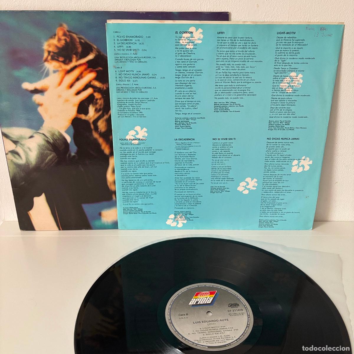 Discos de vinilo: Luis Eduardo Aute. fff! - Foto 3