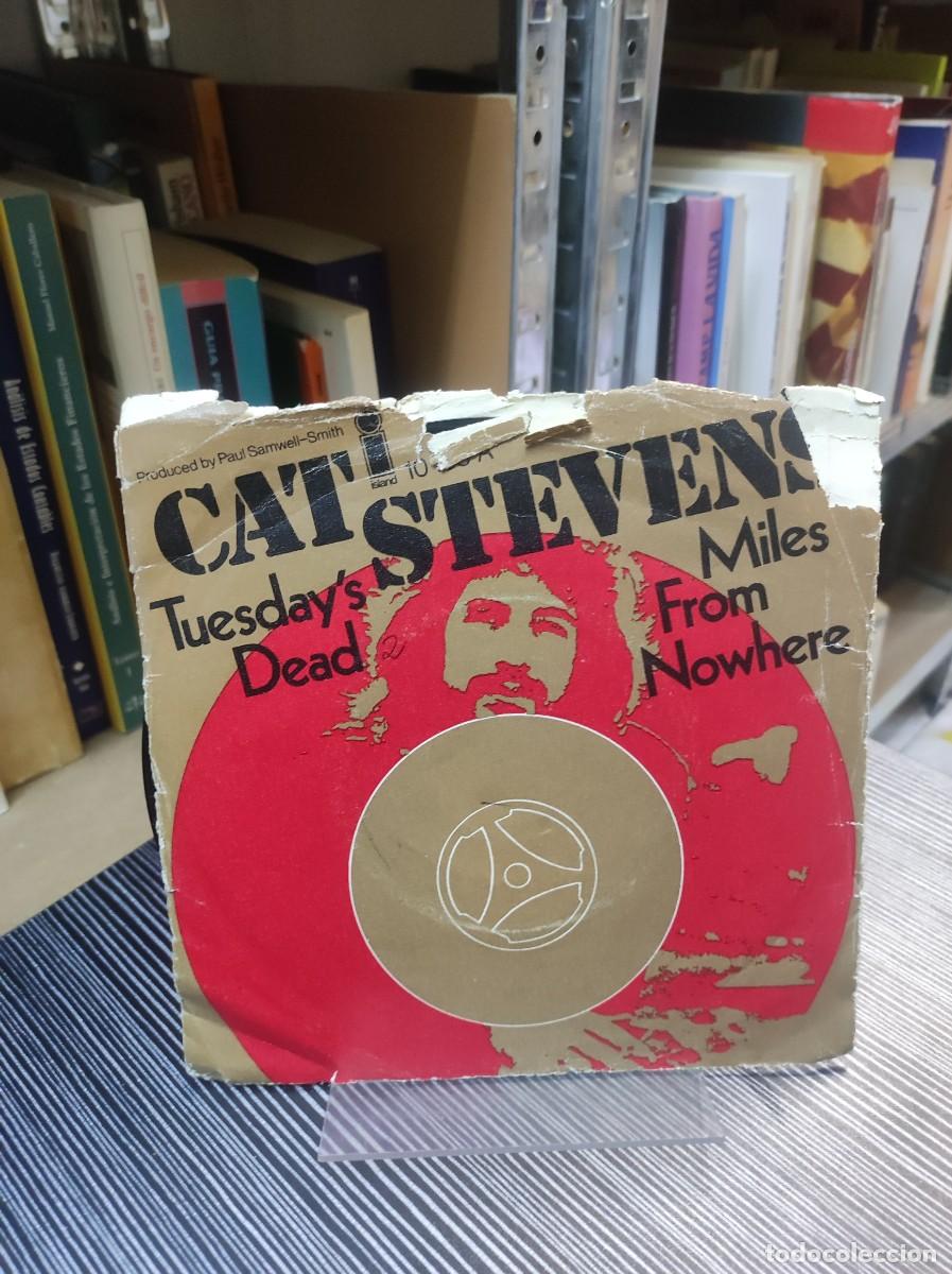 Discos de vinilo: Cat Stevens &ndash; Tuesdays Dead / Miles From Nowhere - Foto 1