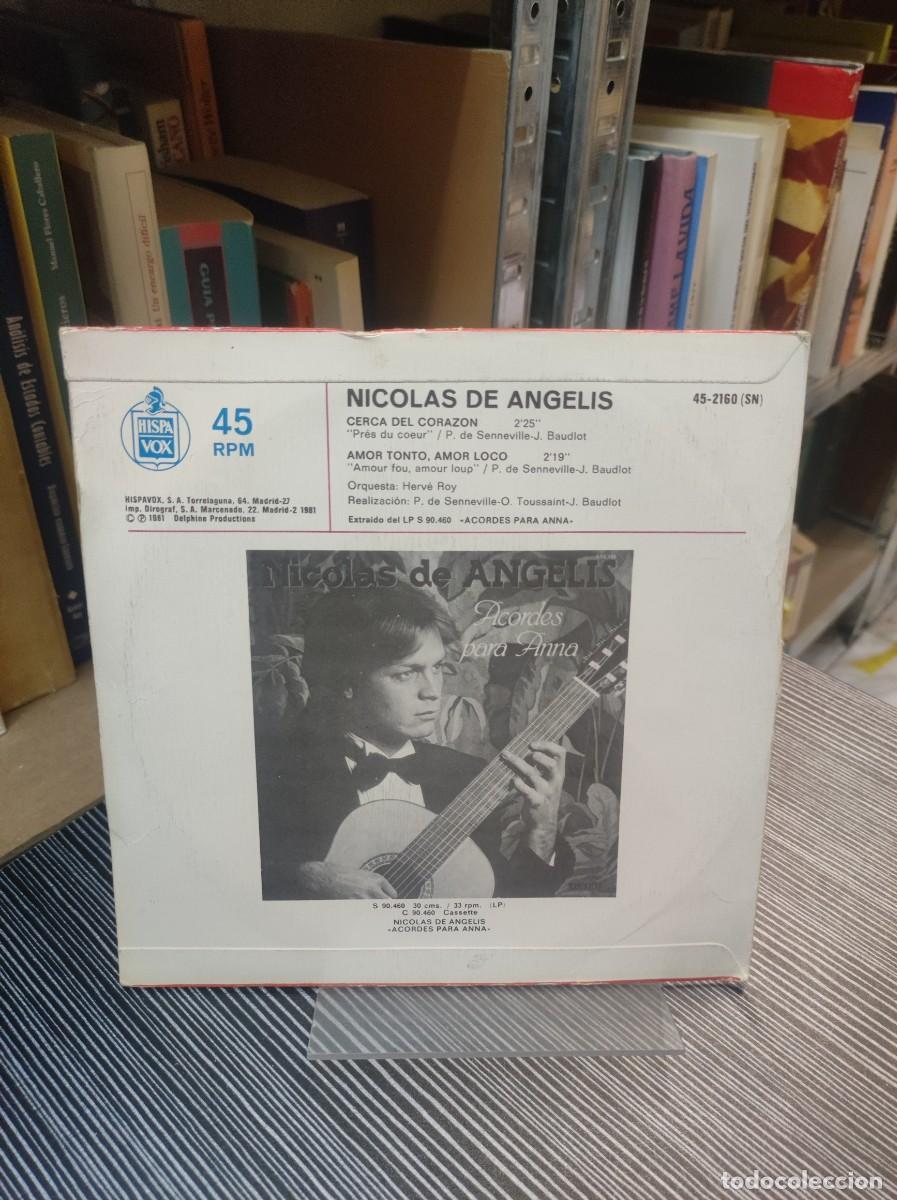 Discos de vinilo: Nicolas De Angelis &ndash; Cerca del Coraz&oacute;n - Foto 2