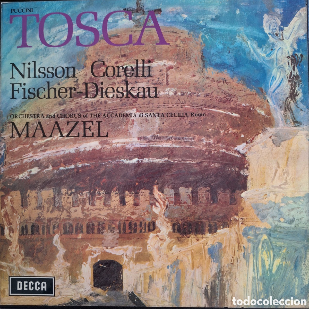 Discos de vinilo: Caja Tosca. Puccini. Dr. Maazal - Foto 1