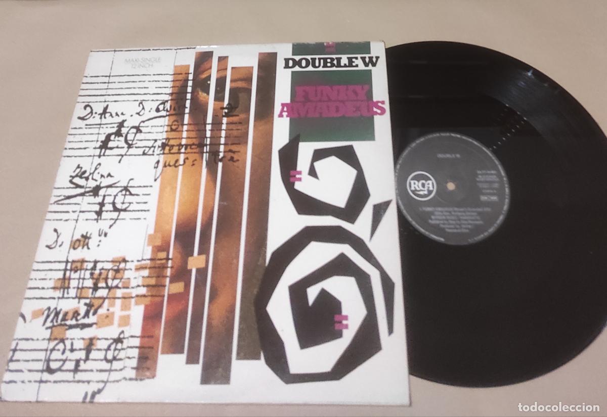 Discos de vinilo: DOUBLE W / FUNKY AMADEUS / MAXI - Foto 1