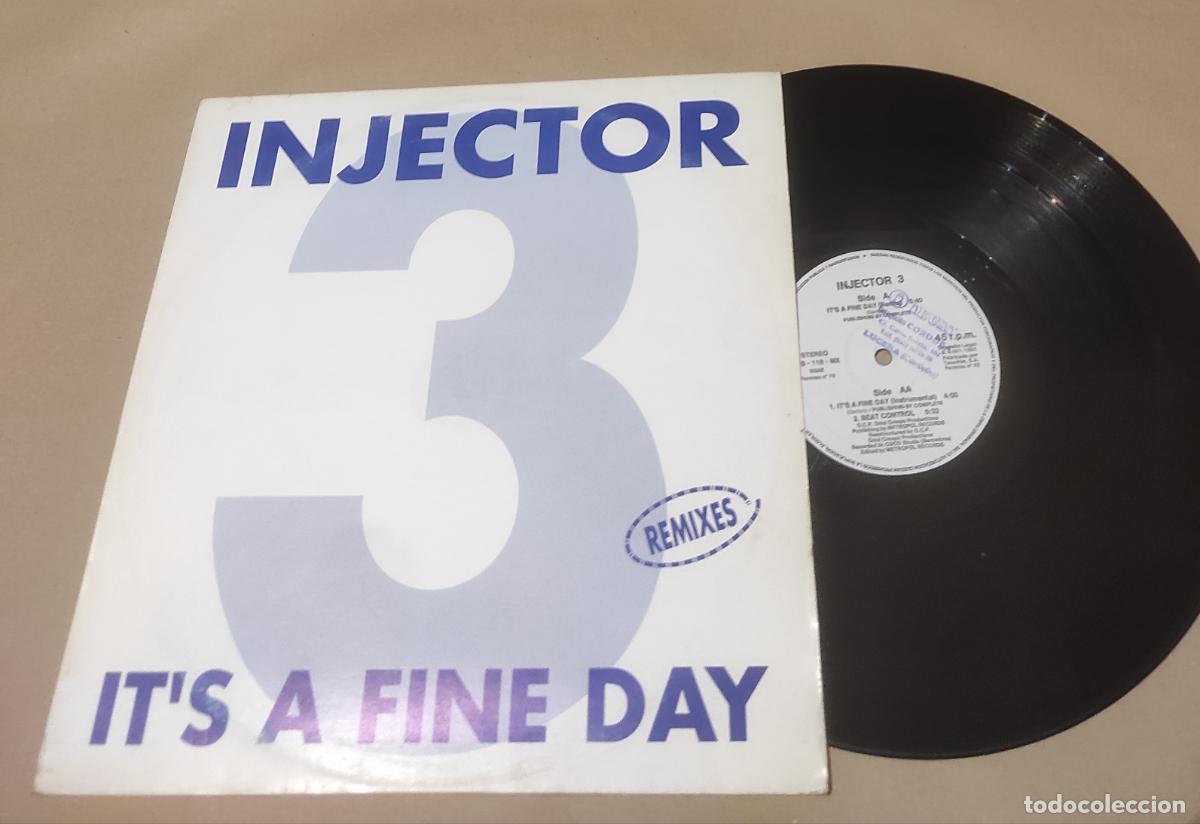 Discos de vinilo: Injector 3 &lrm;&ndash; Its A Fine Day-MAXI-ESPA&Ntilde;A- - Foto 1