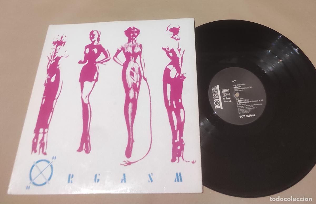 Discos de vinilo: &rdquo;O&rdquo; &lrm;&ndash; Orgasm-MAXI- BOY Records-1991- - Foto 1