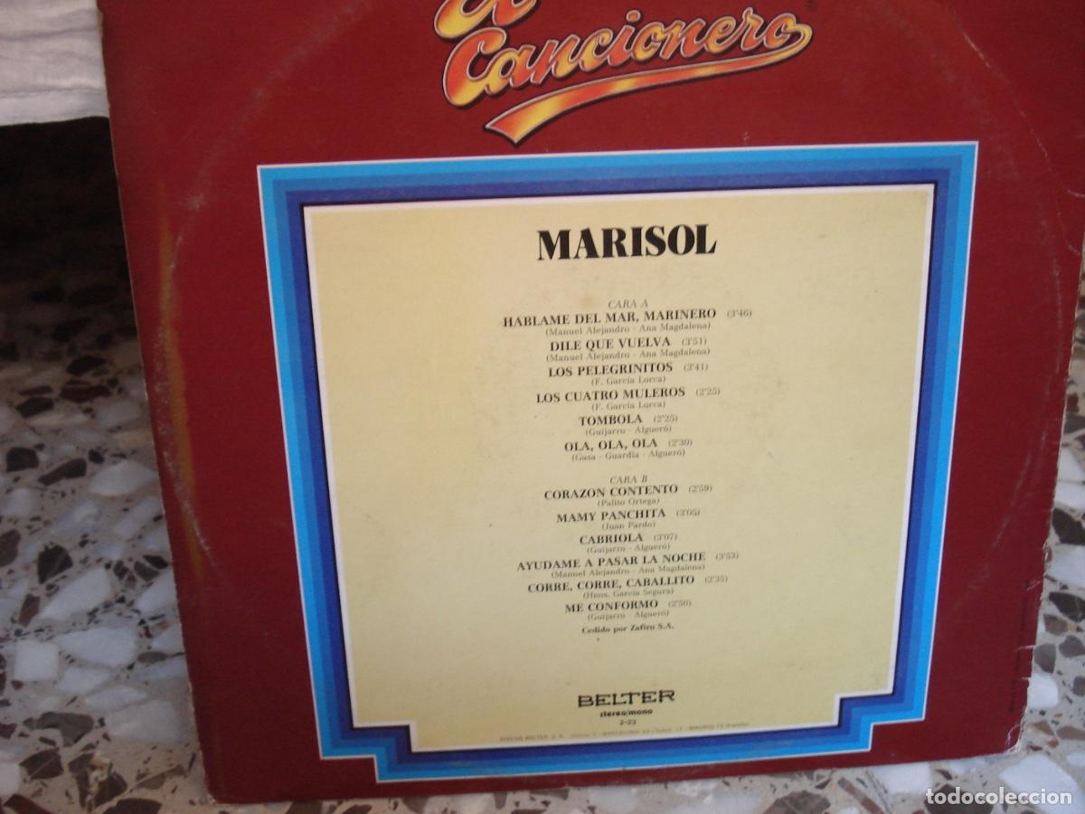 Discos de vinilo: Marisol El cancionero 23 LP - Foto 2