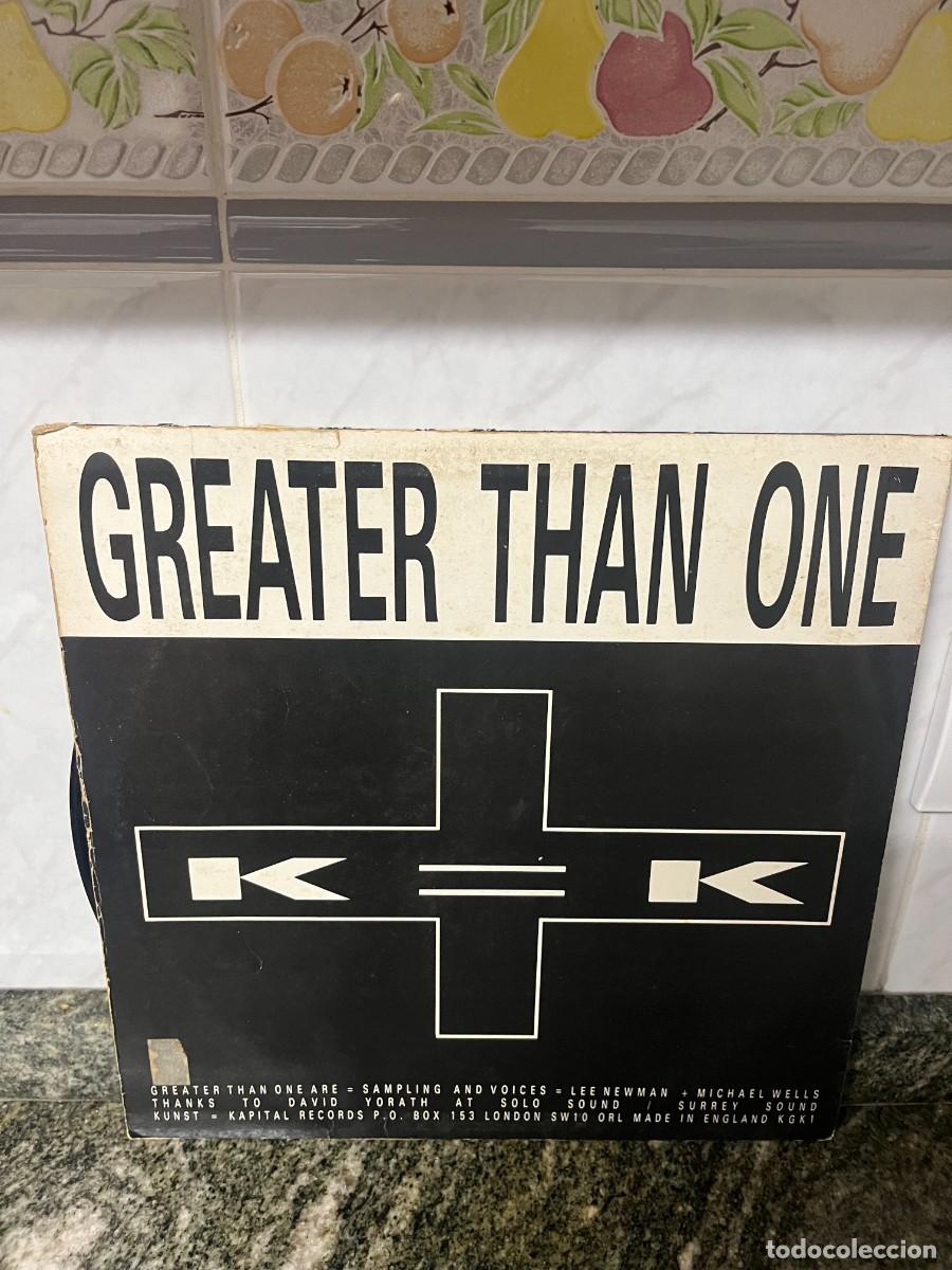 Discos de vinilo: Greater Than One Everybodys Crazy (Except Us) - Foto 2