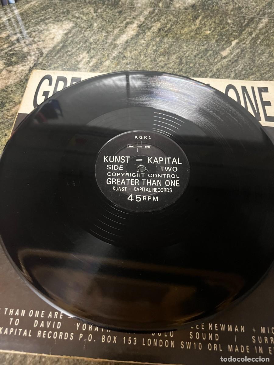 Discos de vinilo: Greater Than One Everybodys Crazy (Except Us) - Foto 3
