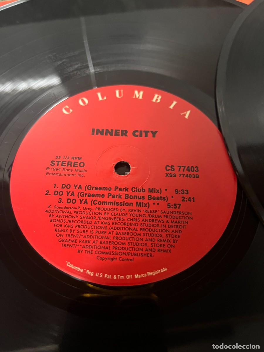 Discos de vinilo: Inner City Do Ya Maxi - Foto 4