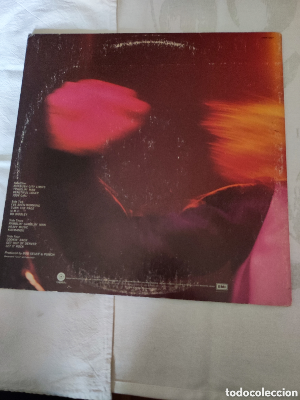 Discos de vinilo: BOB SEGER - LIVE BULLET - Foto 2